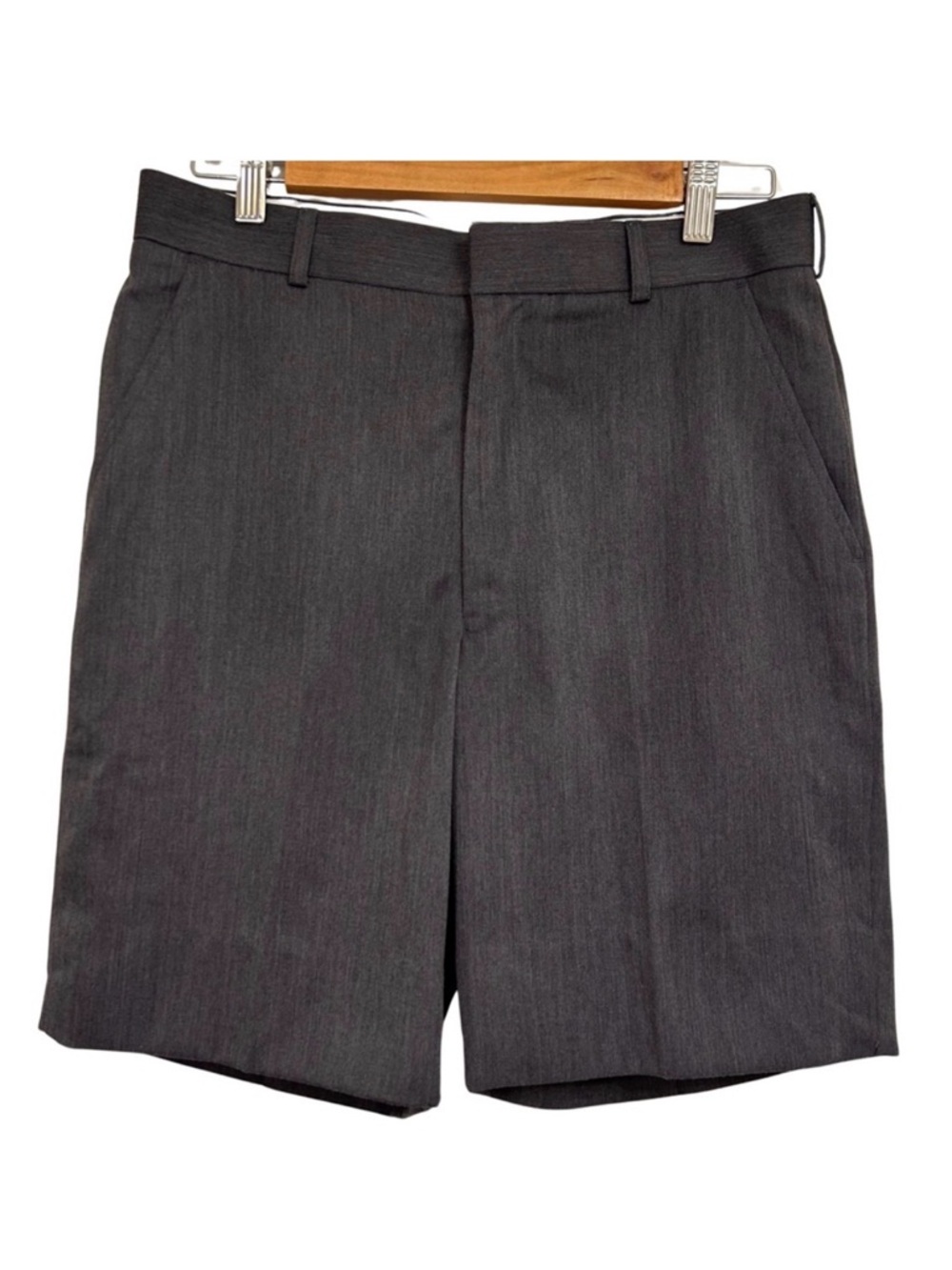 Vintage Trimingham’s of Bermuda Shorts - Gray Wool-Blend Suiting - 32” waist